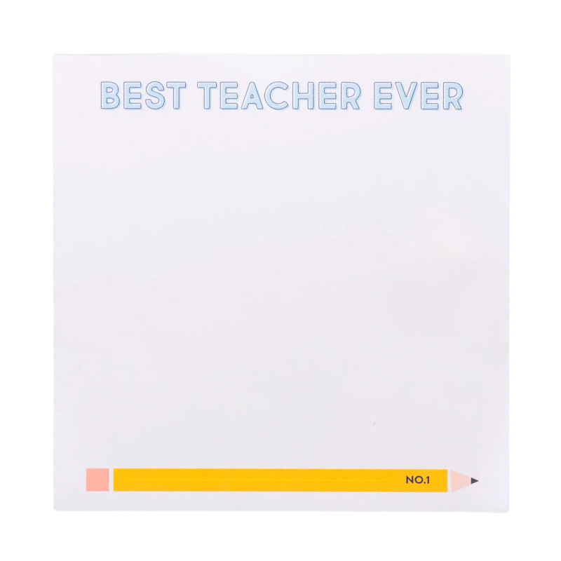 Best Teacher Ever Notepad