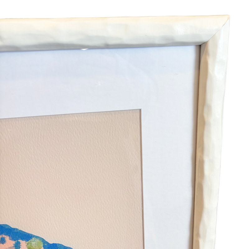 Pink Shadows Framed Giclée Print