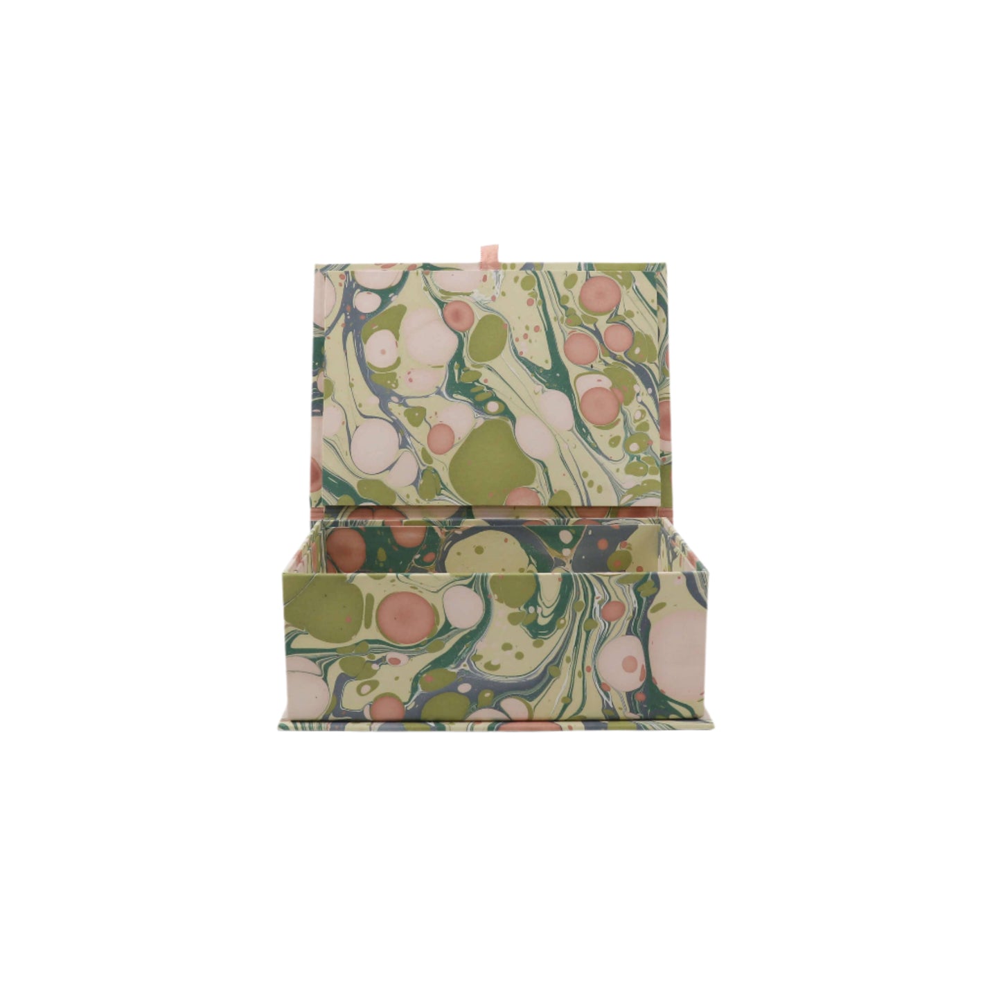 Large Marbled Keepsake Box in Bubble Mountain