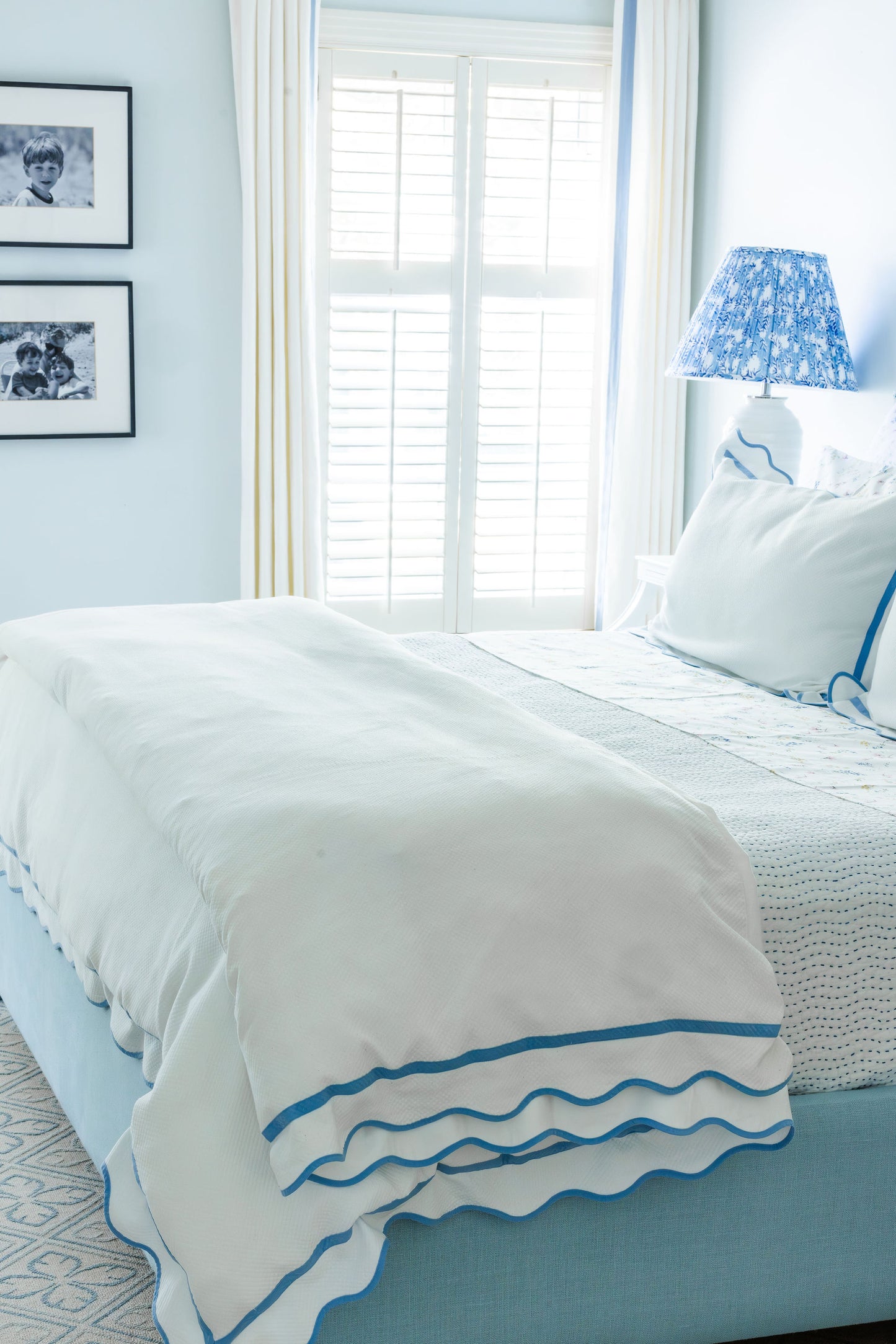 Devon II Scallop Trim Duvet