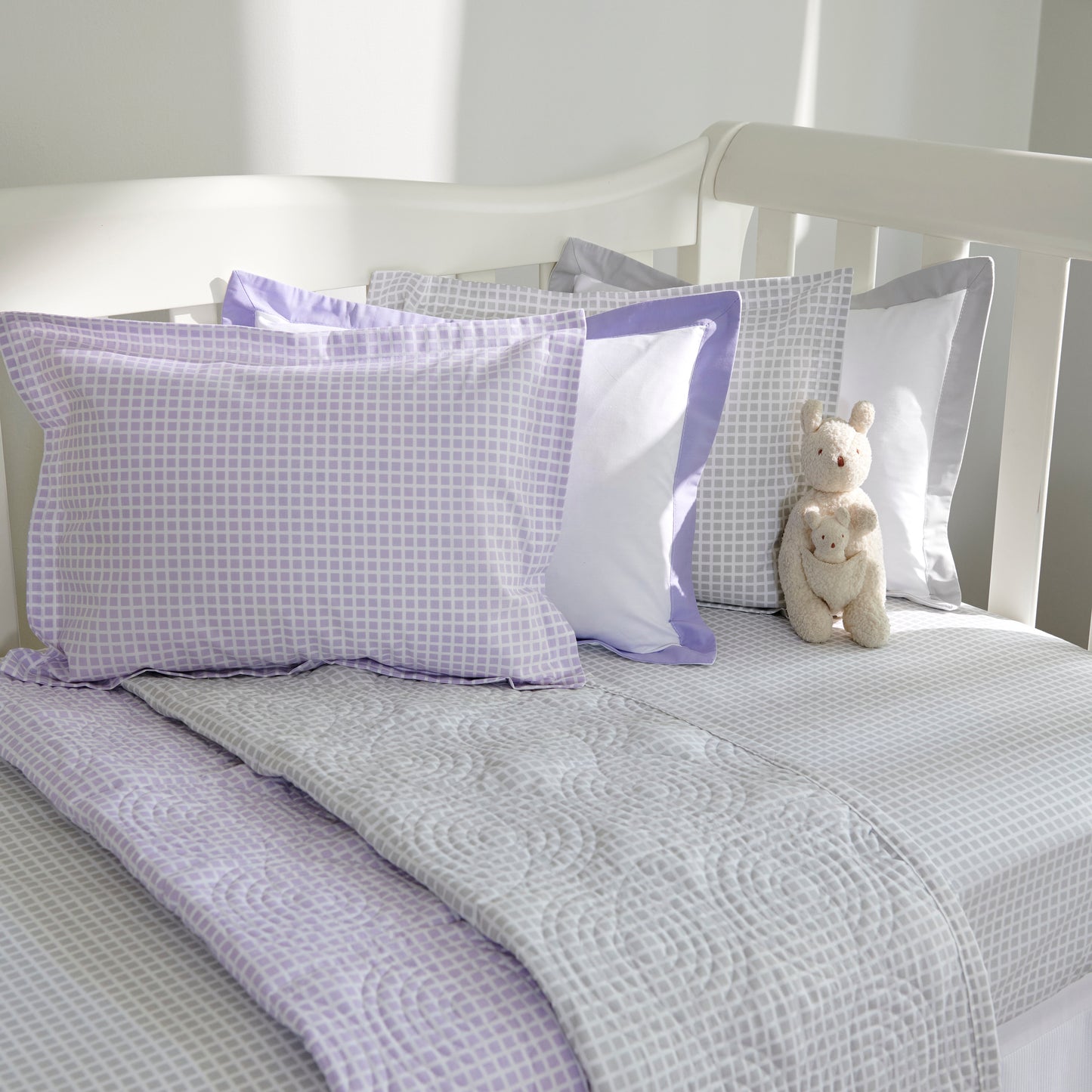 Lavender Lucia Crib Sheet