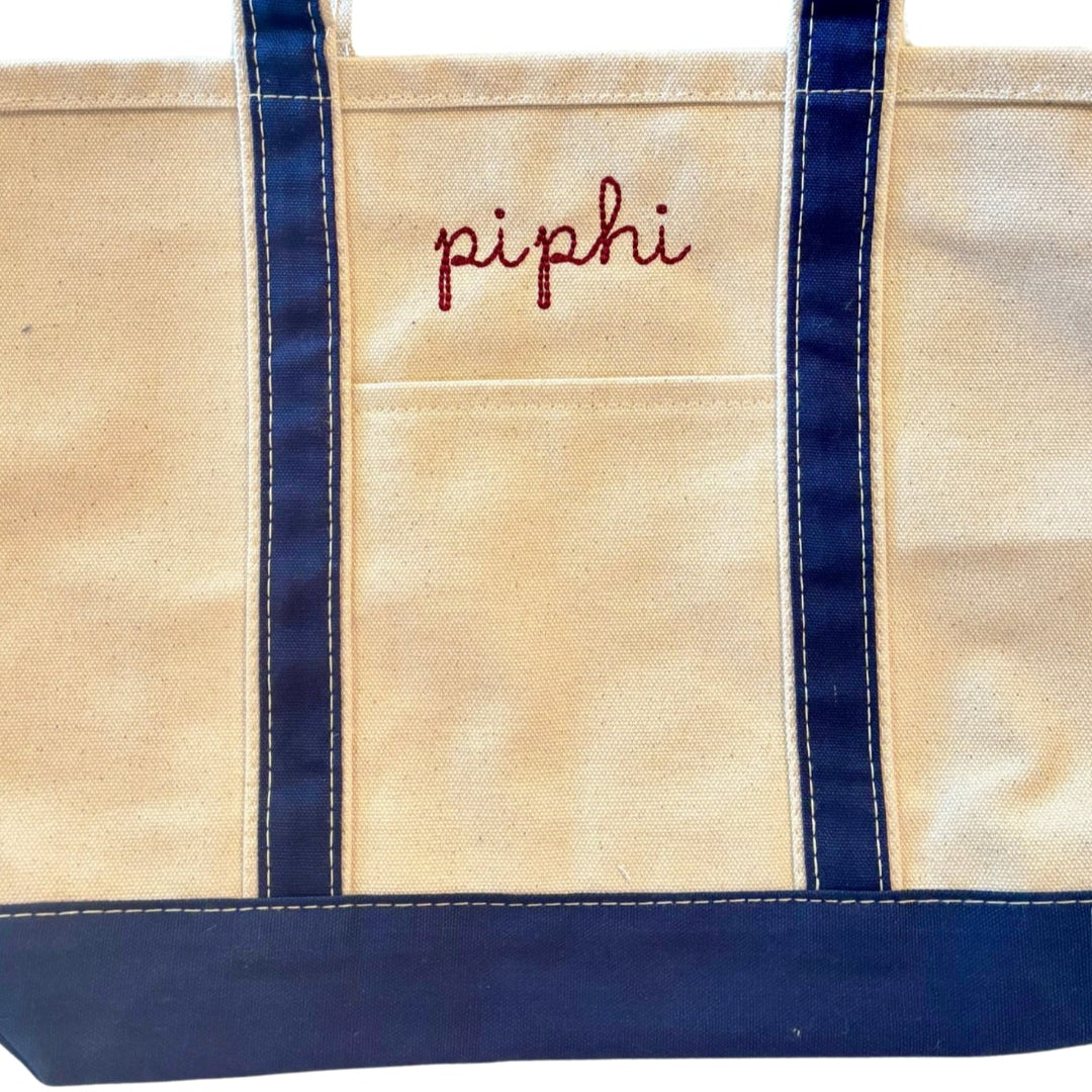 Sorority Canvas Tote