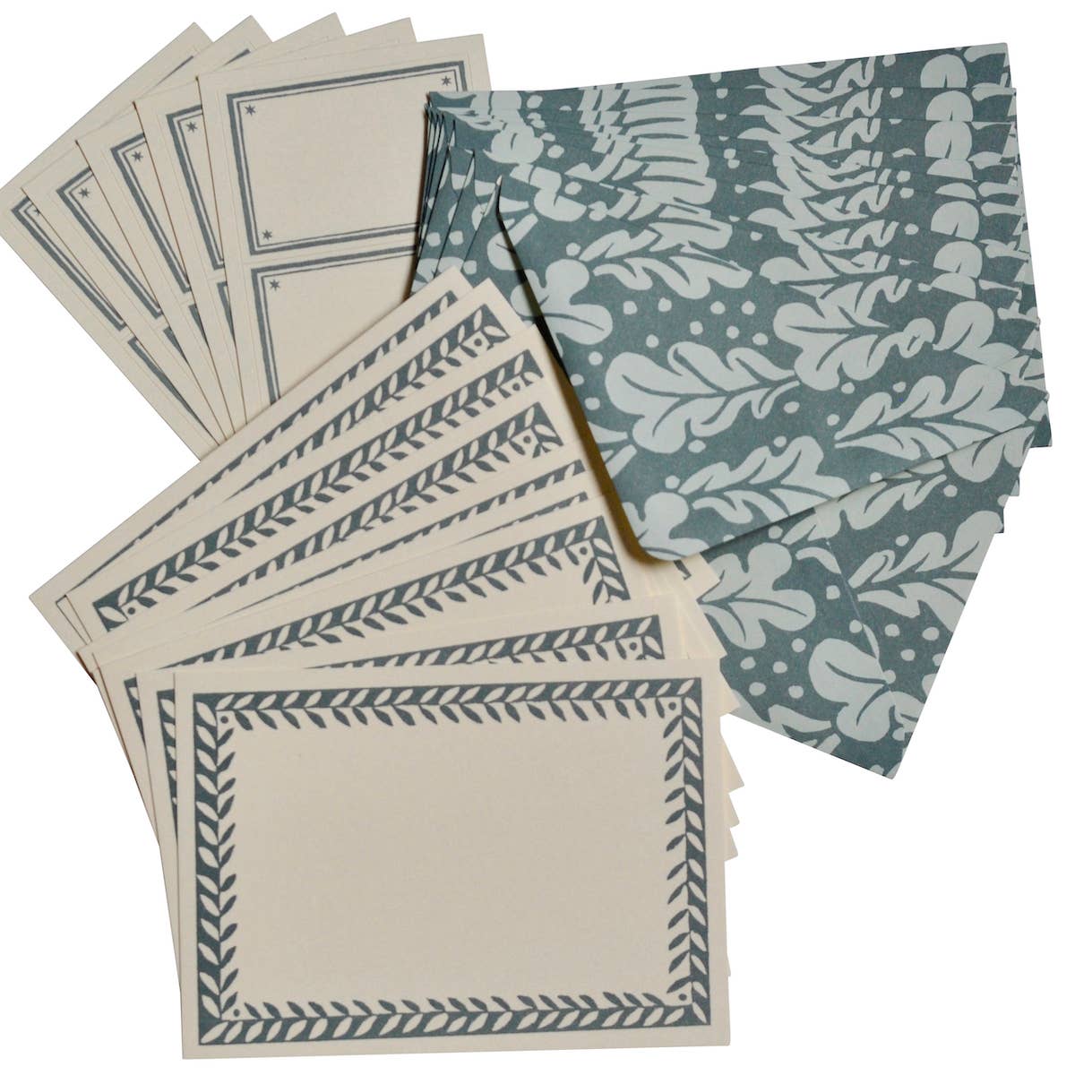 Set of Notecards - Blue