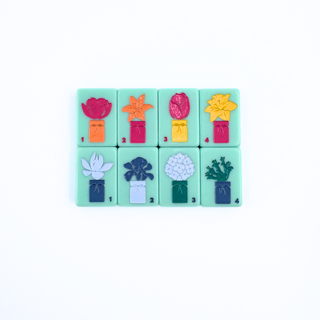 Southern Charm Mahjong Tiles