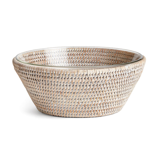 Burma Rattan Serving Bowl
