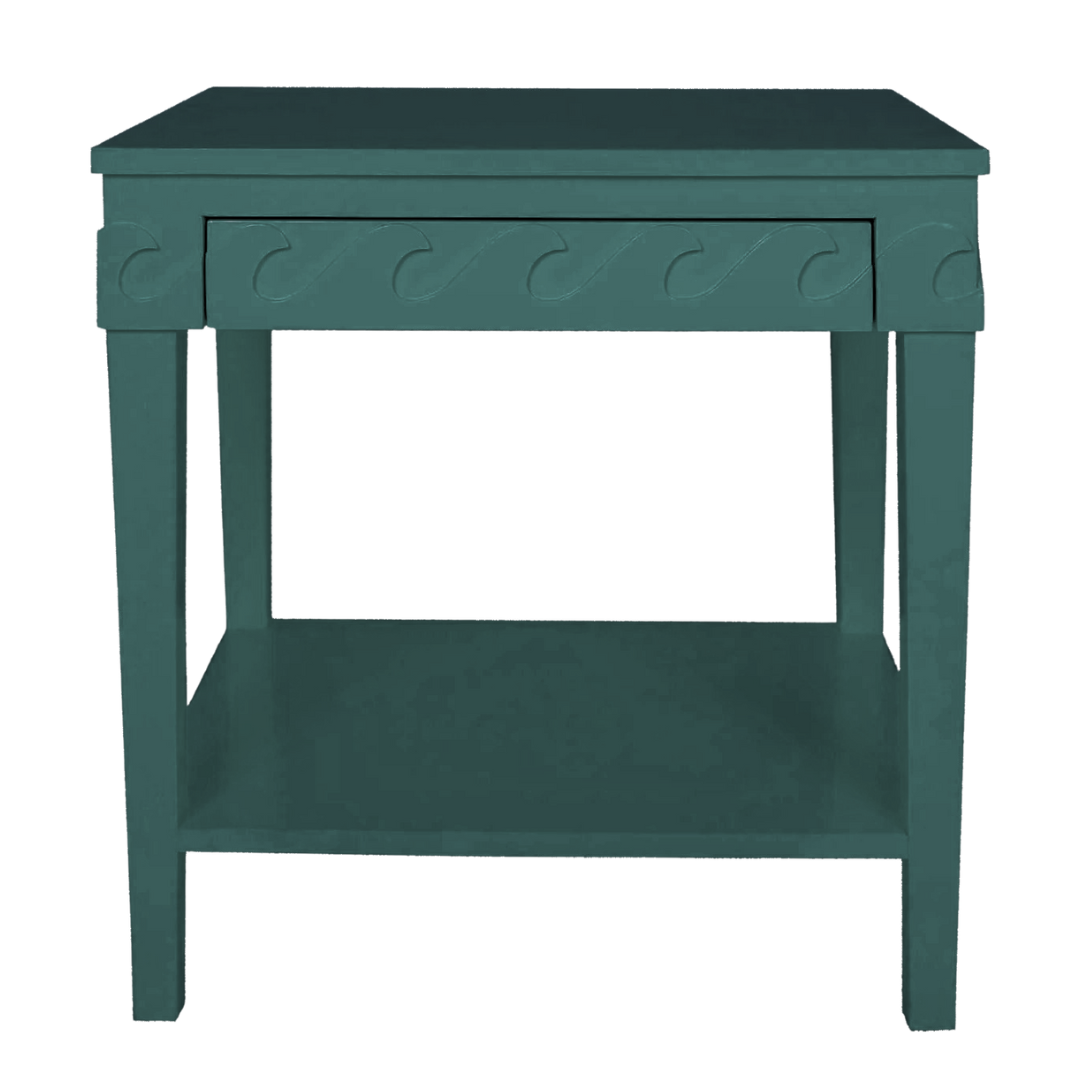 Custom Wave Side Table