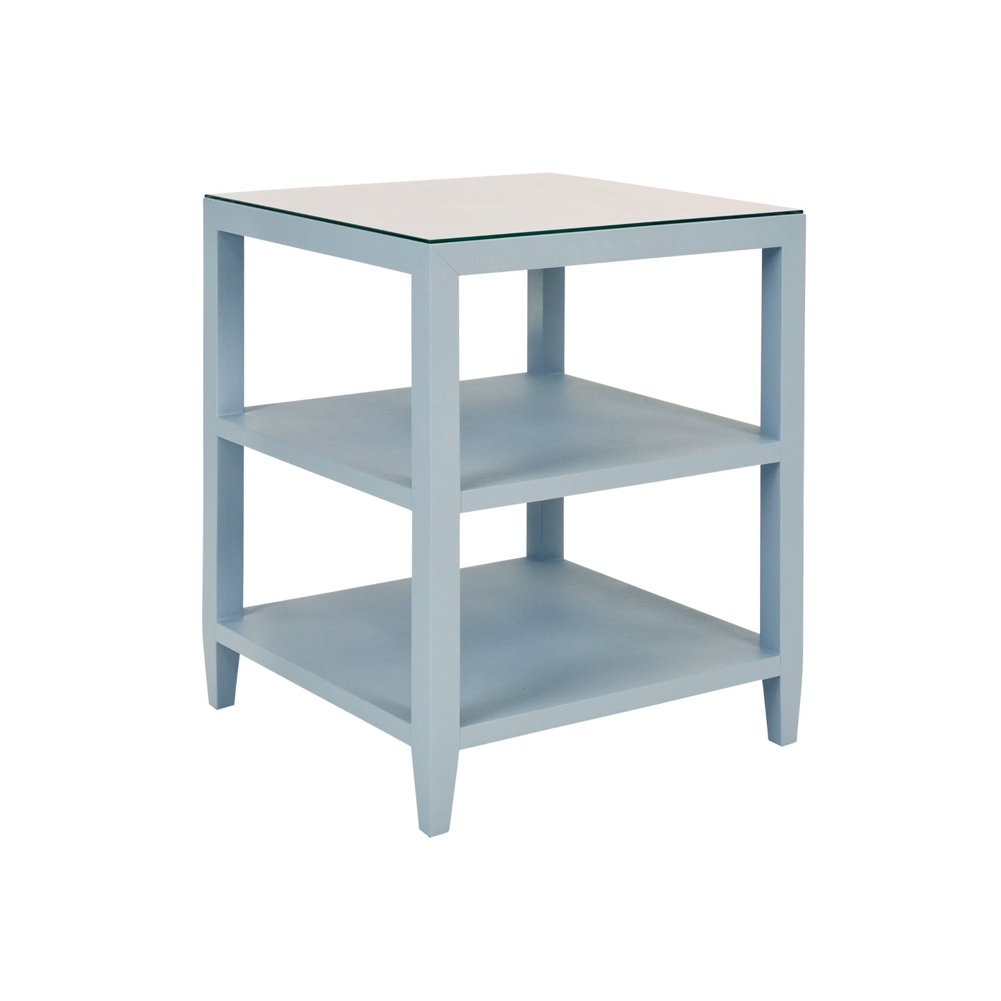 Amie Side Table in Light Blue