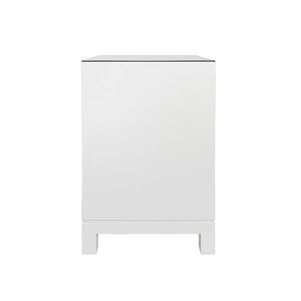 Blair Side Table in White