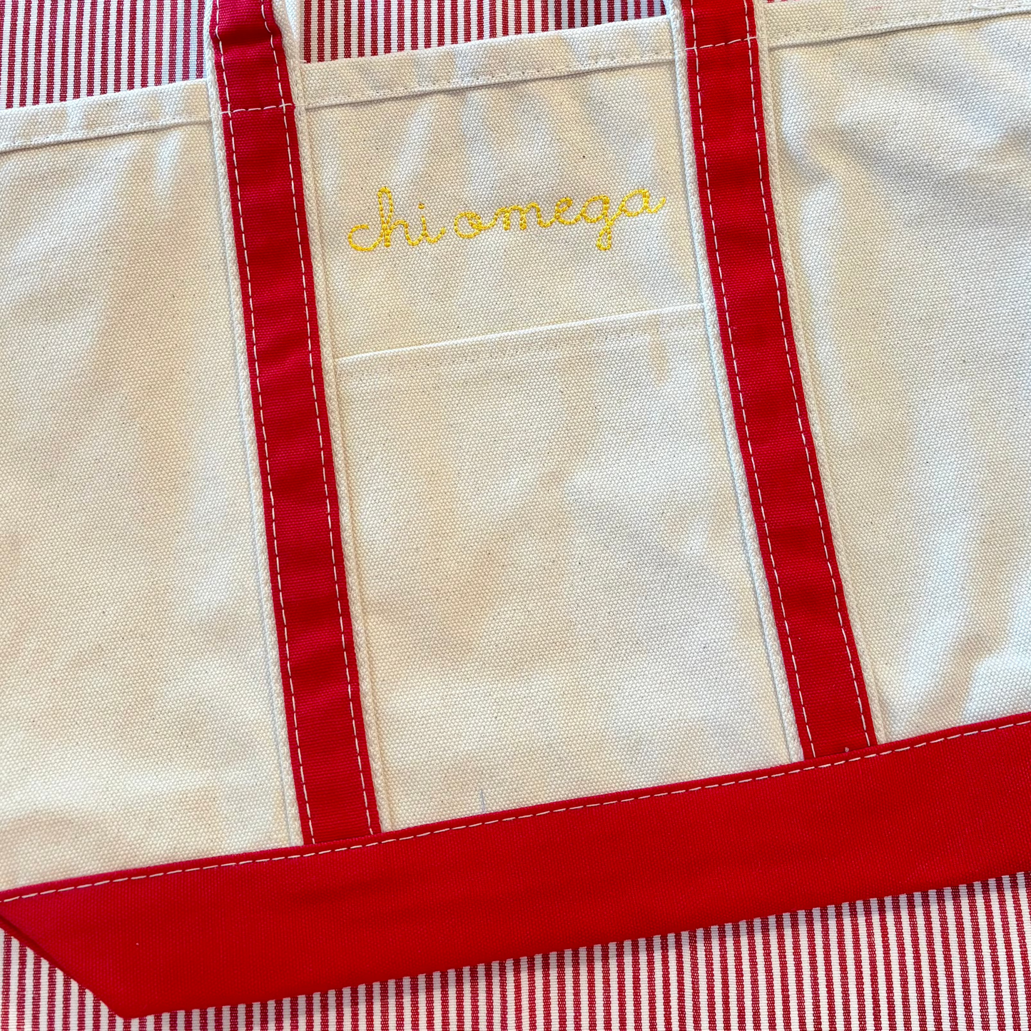 Sorority Canvas Tote