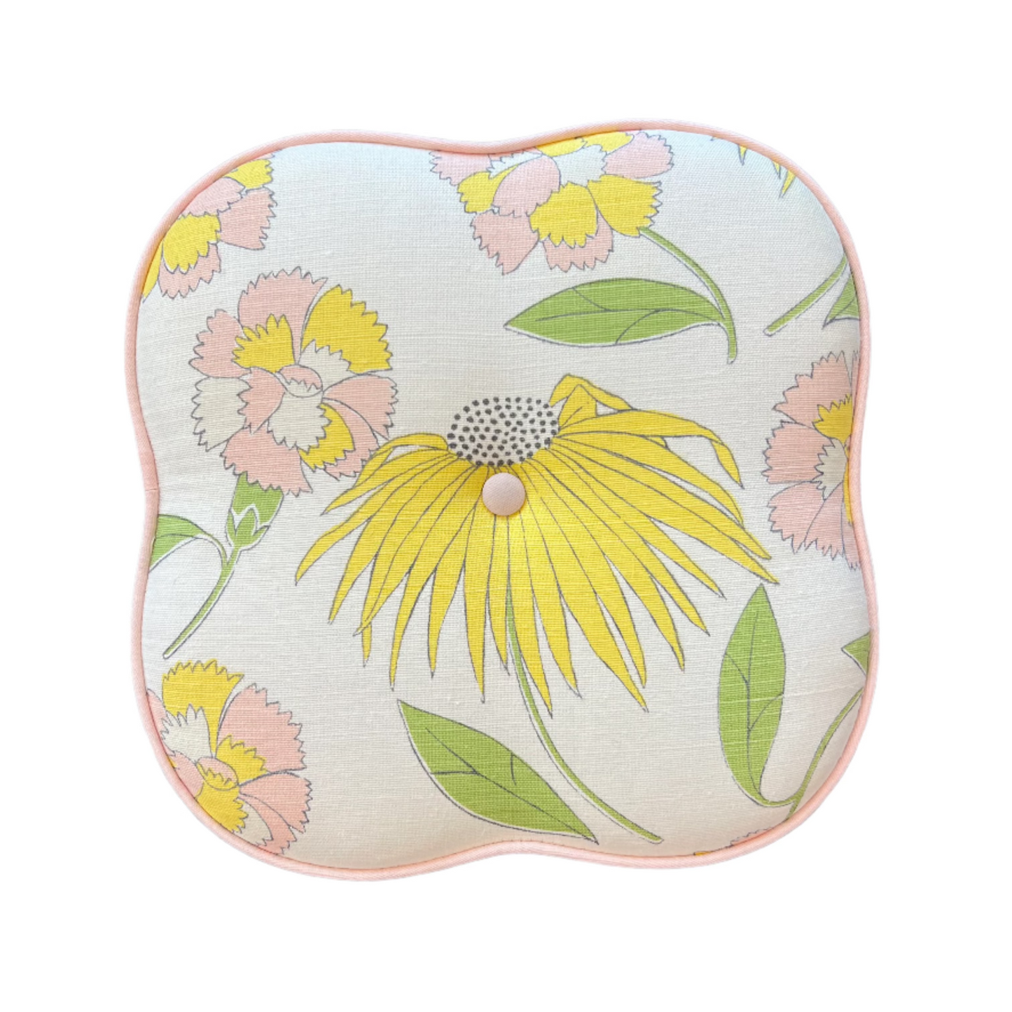 Custom Clover Vanity Stool