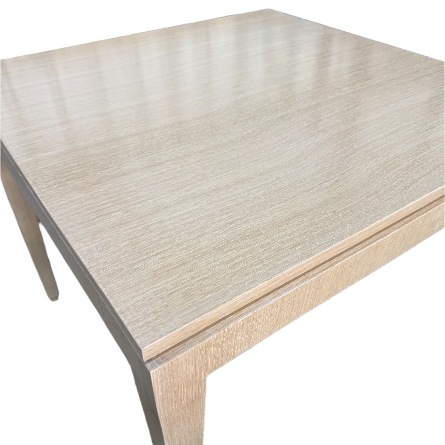 Cerused Oak Card Table