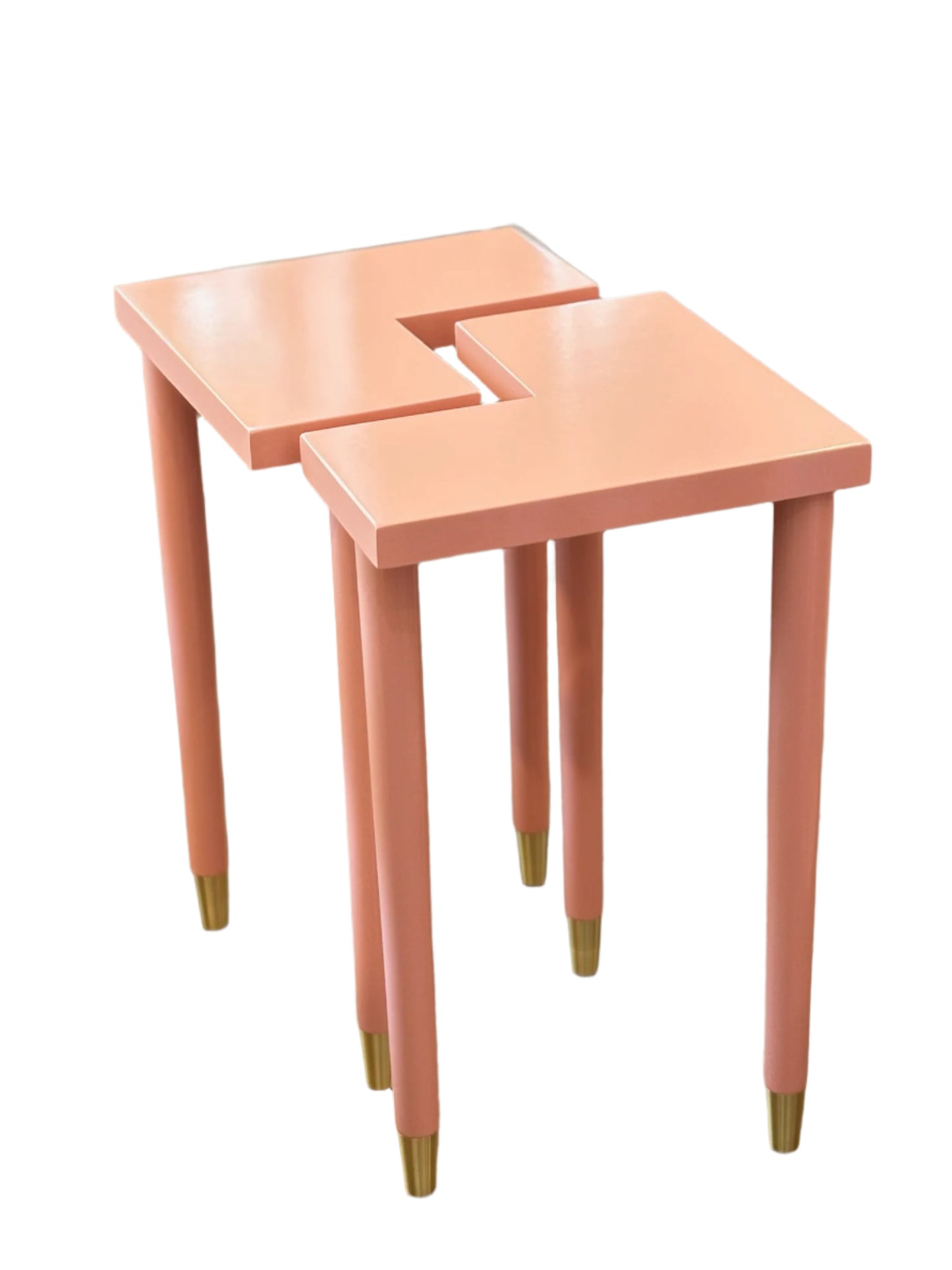 Minimal Puzzle Cocktail Tables (Pair)