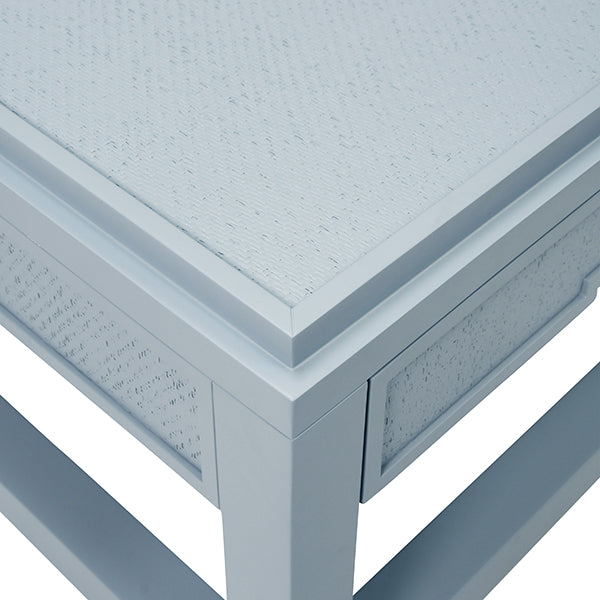 Locklin Coffee Table in Light Blue
