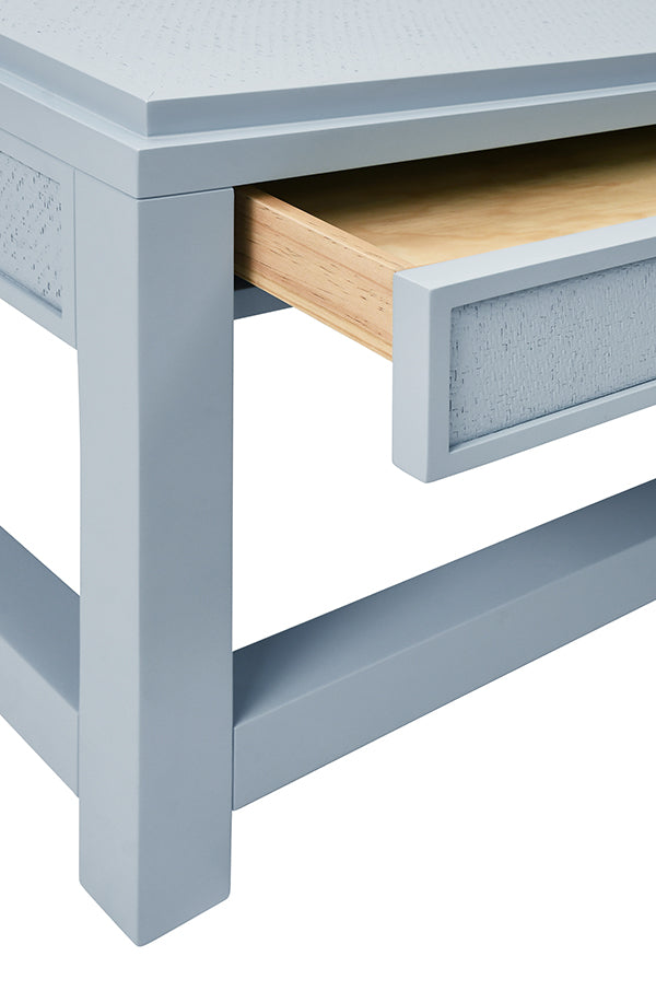 Locklin Coffee Table in Light Blue
