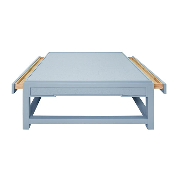 Locklin Coffee Table in Light Blue