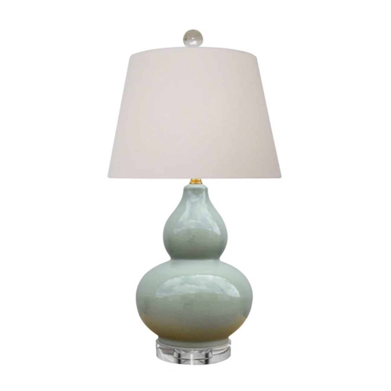 Celadon Double Gourd Lamp