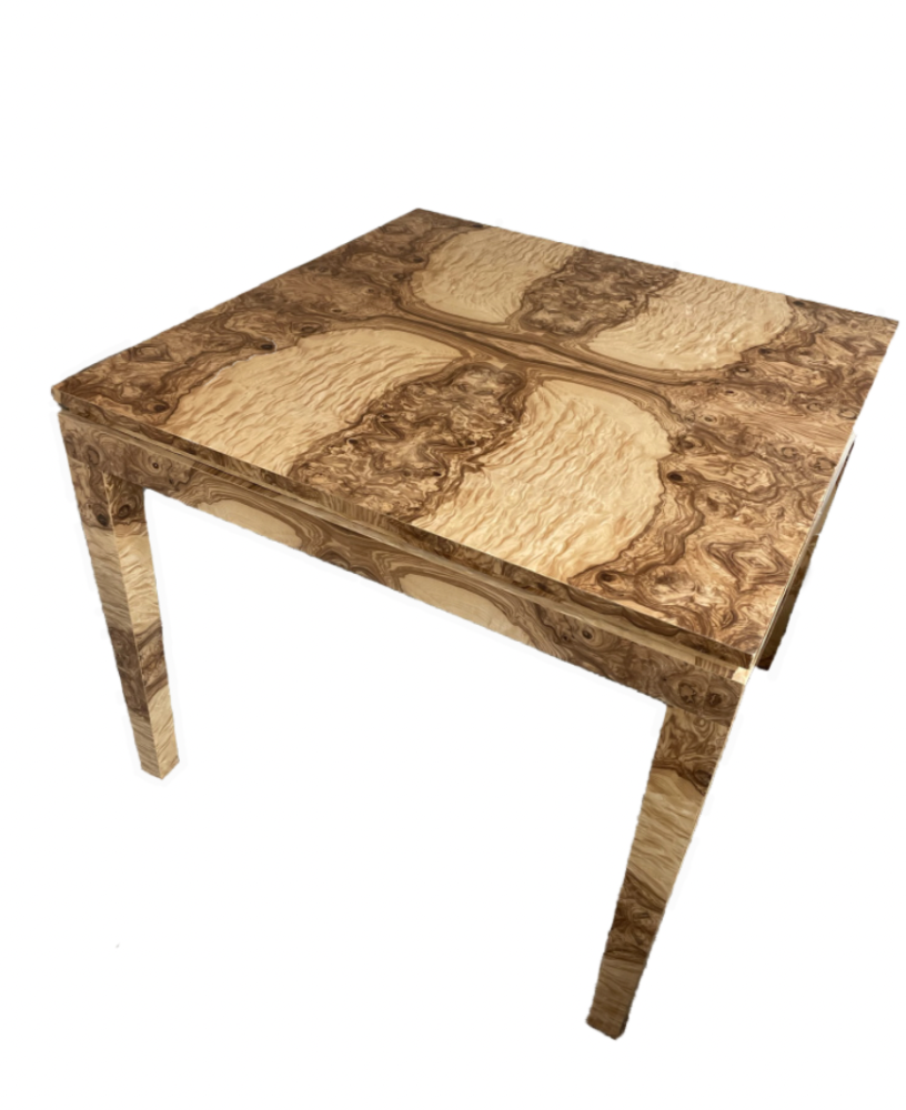 Burl Game Table
