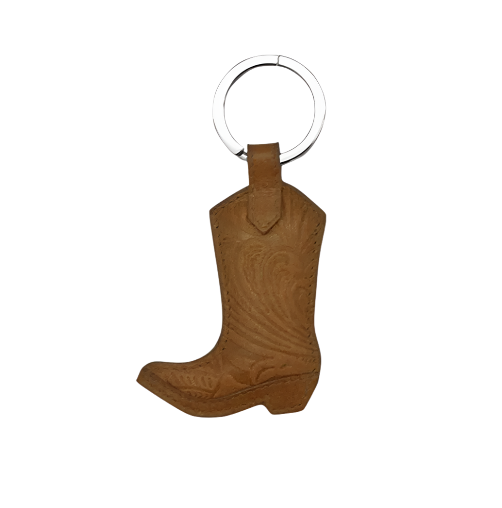 Kick Up Your Heels Key Chain in Brown