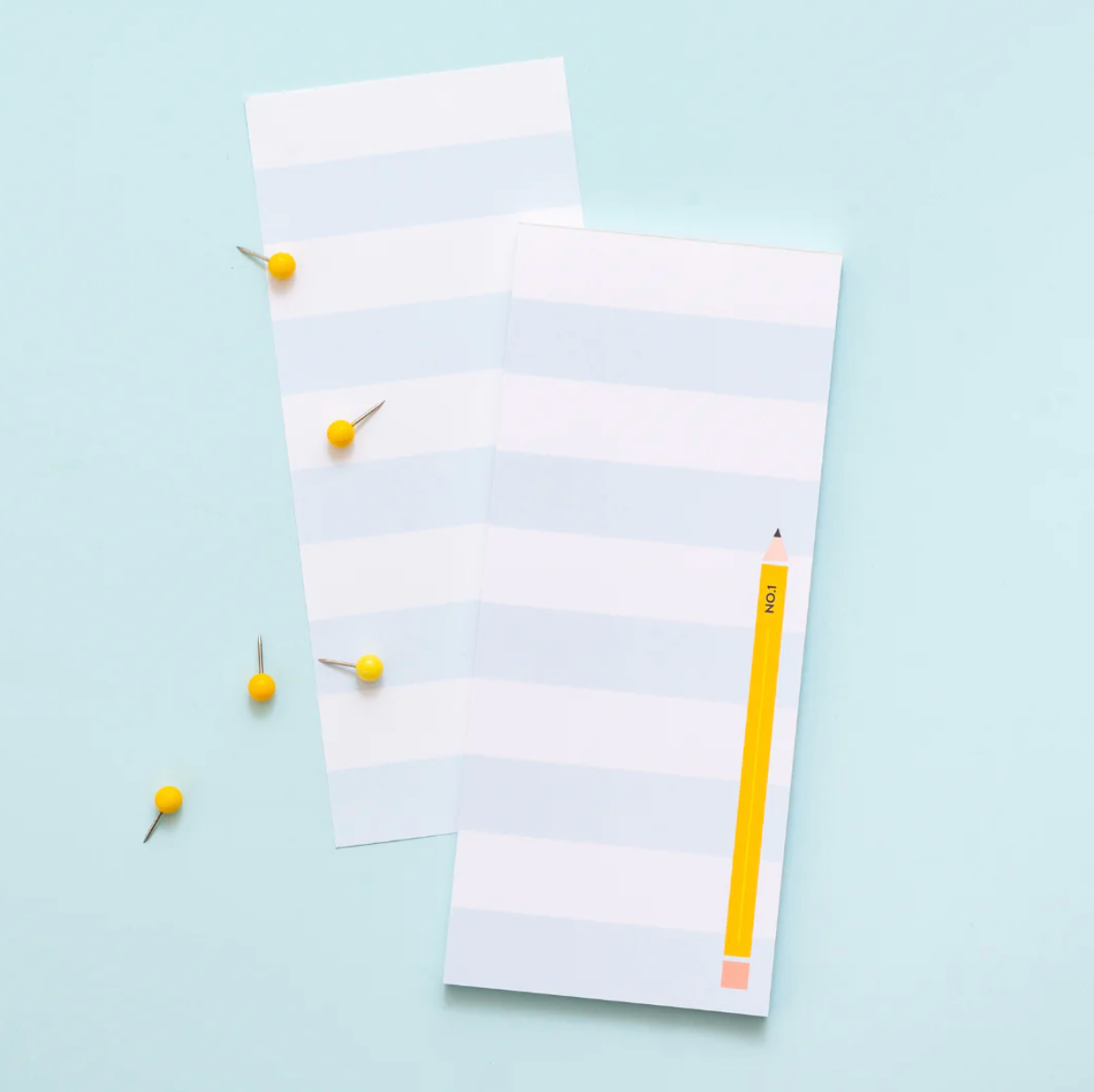 Striped Pencil Notepad