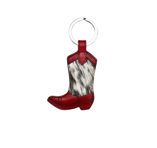 Kick Up Your Heels Key Chain in Red