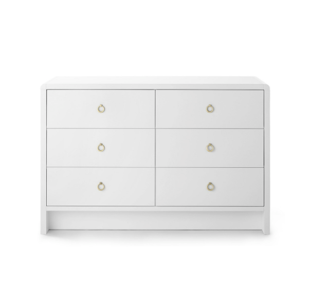 Bryant Dresser in White Pearl