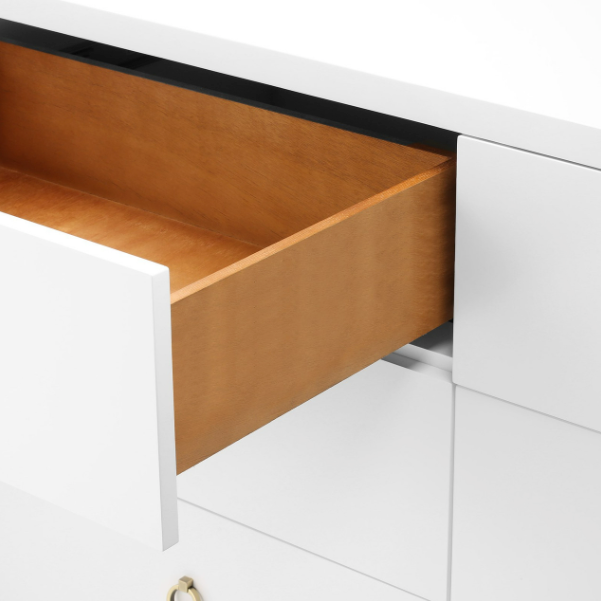 Bryant Dresser in White Pearl