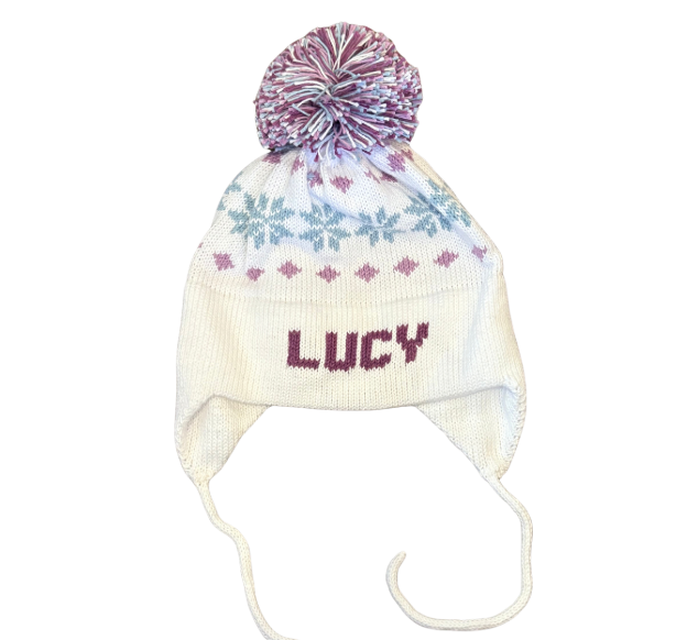 Name Earflap Hat