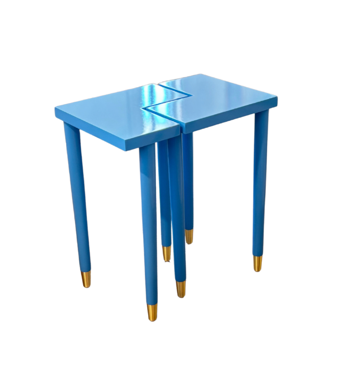 Minimal Puzzle Cocktail Tables (Pair)