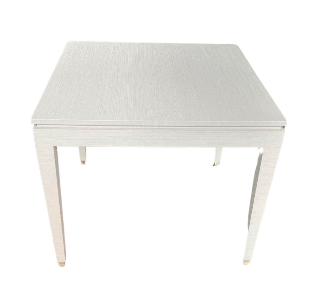 Vinyl Grasscloth Game Table