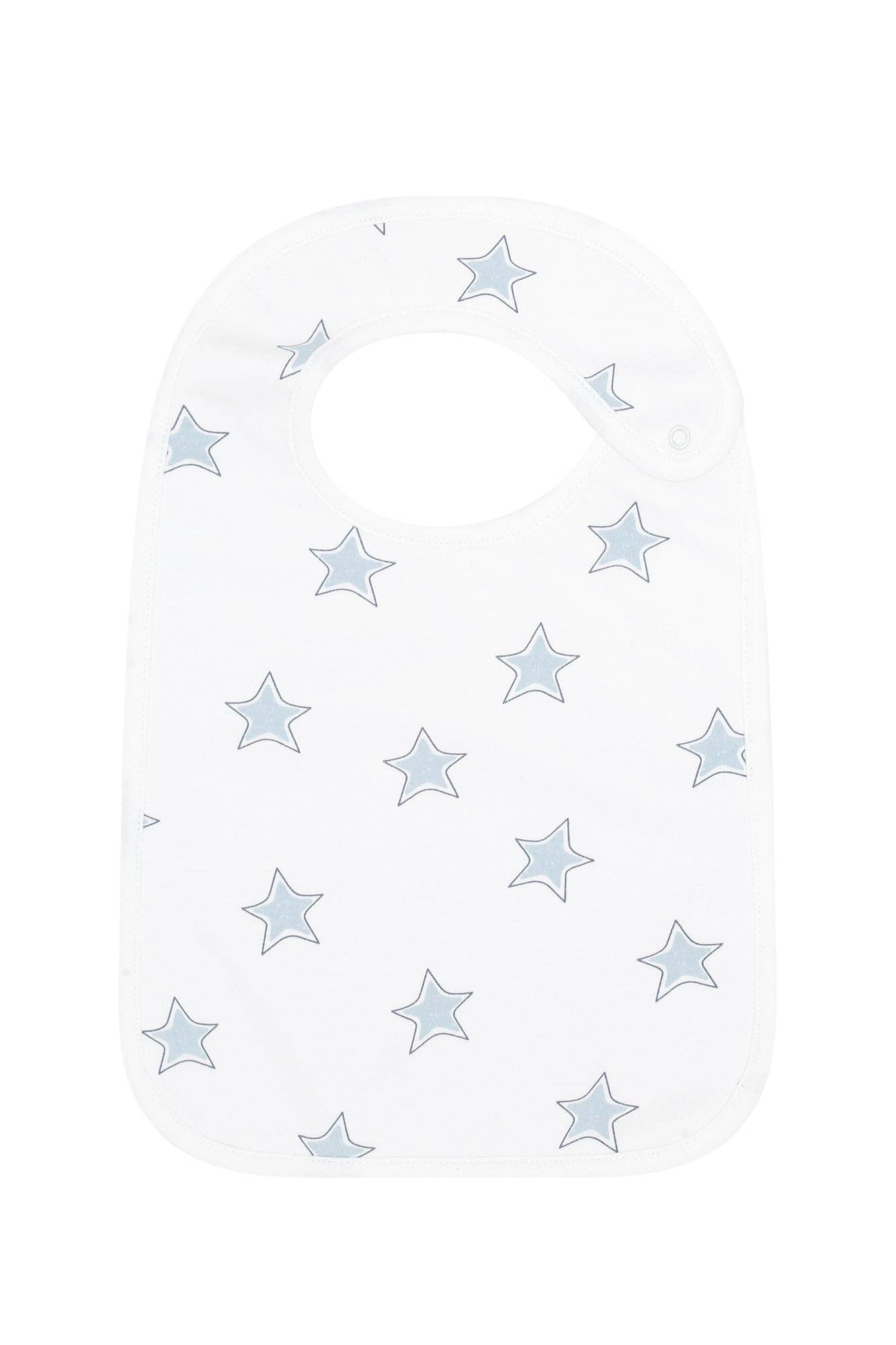 Blue Stars Feeding Bib
