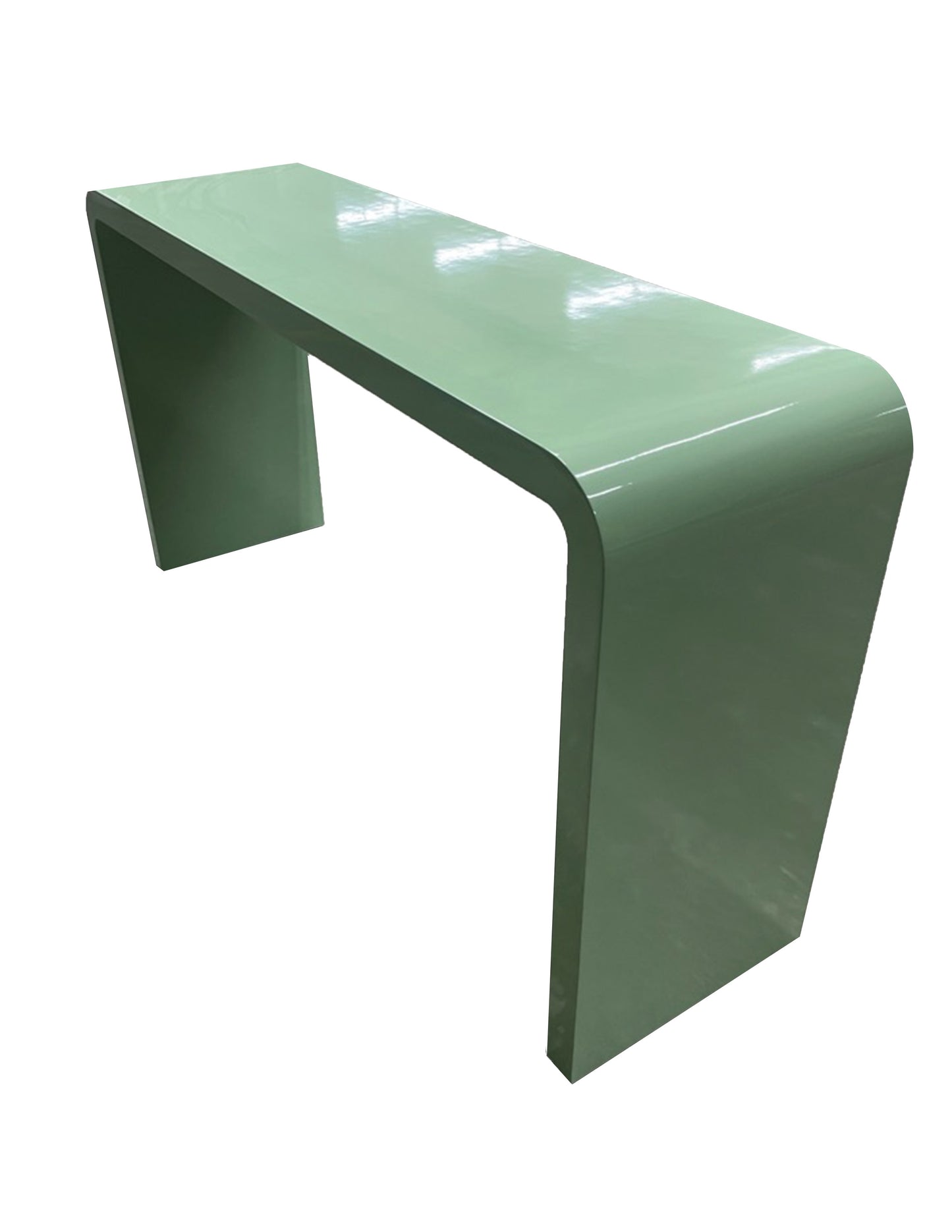 Waterfall Lacquered Console Table