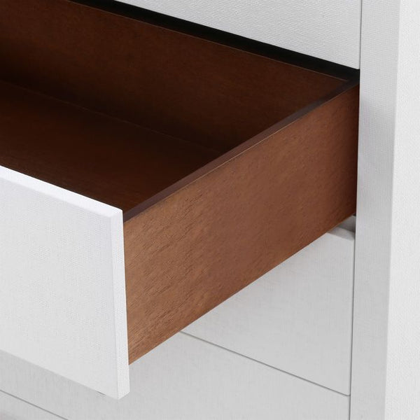 Ming Extra Large Dresser in Chiffon White MADRE