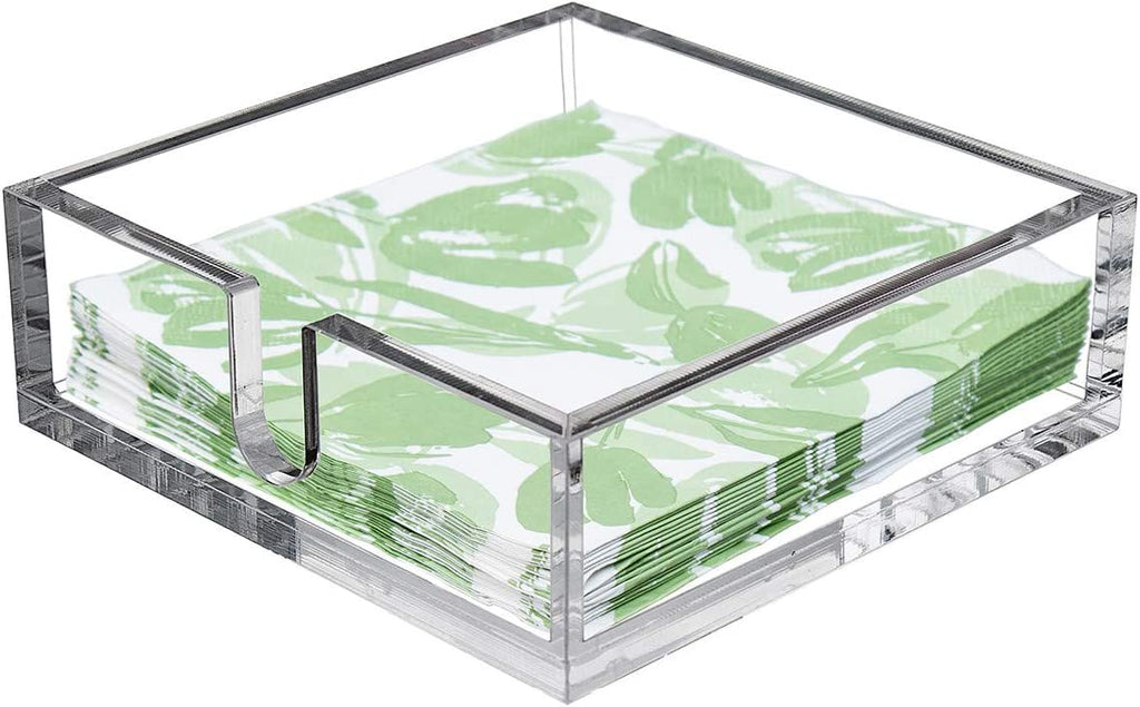 Acrylic Cocktail Paper Napkin Holder