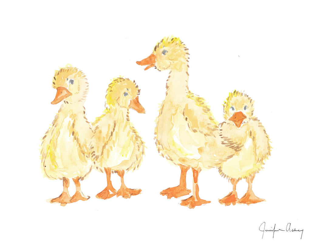 Baby Ducks Art