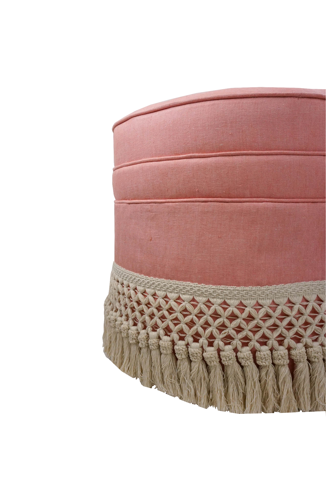 Custom Clover Ottoman