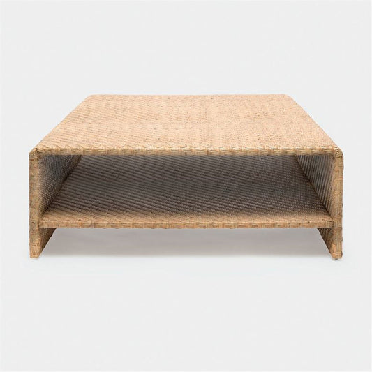 Woven Facade Coffee Table