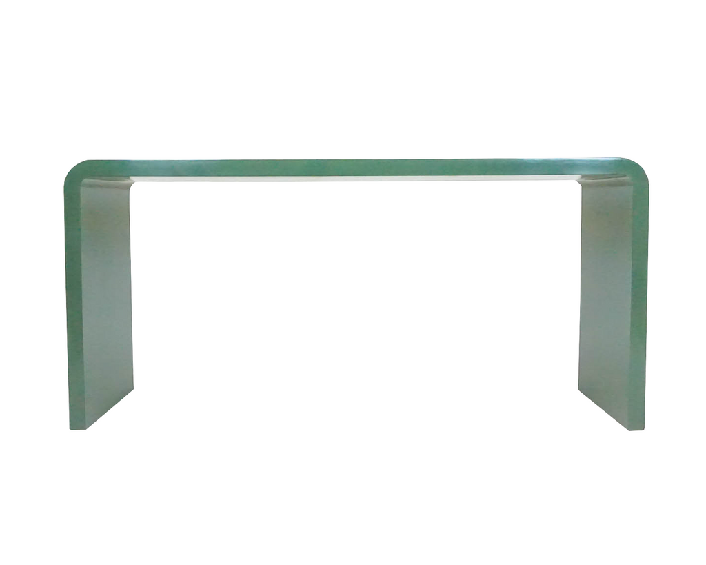 Waterfall Lacquered Console Table