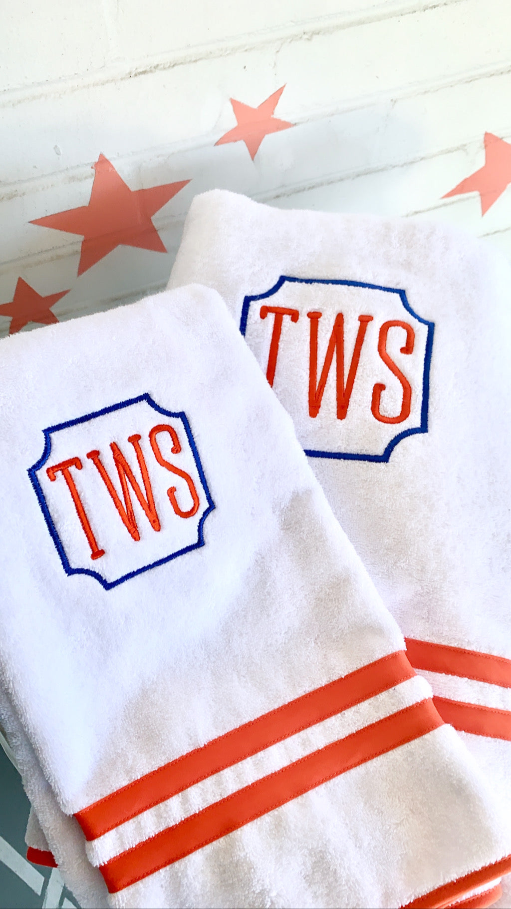 Double Banded Towels and Mats
