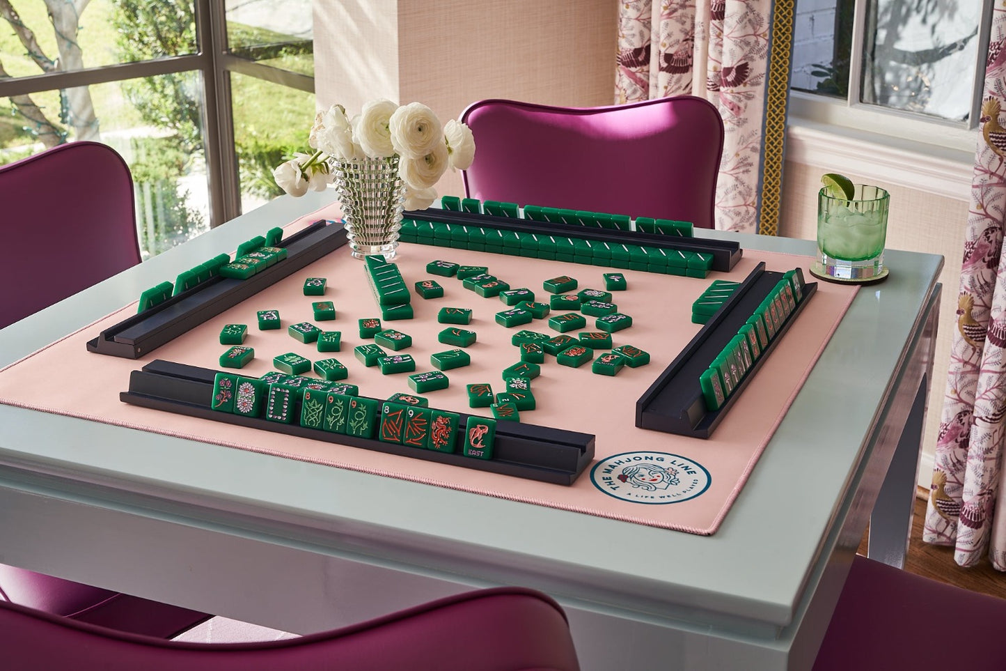 Lacquered Game Table