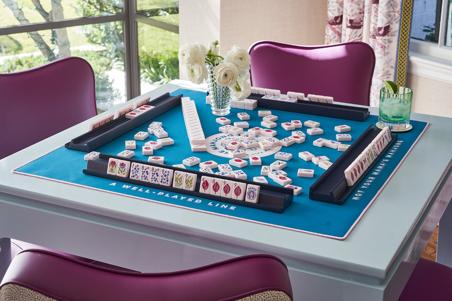 Lacquered Game Table