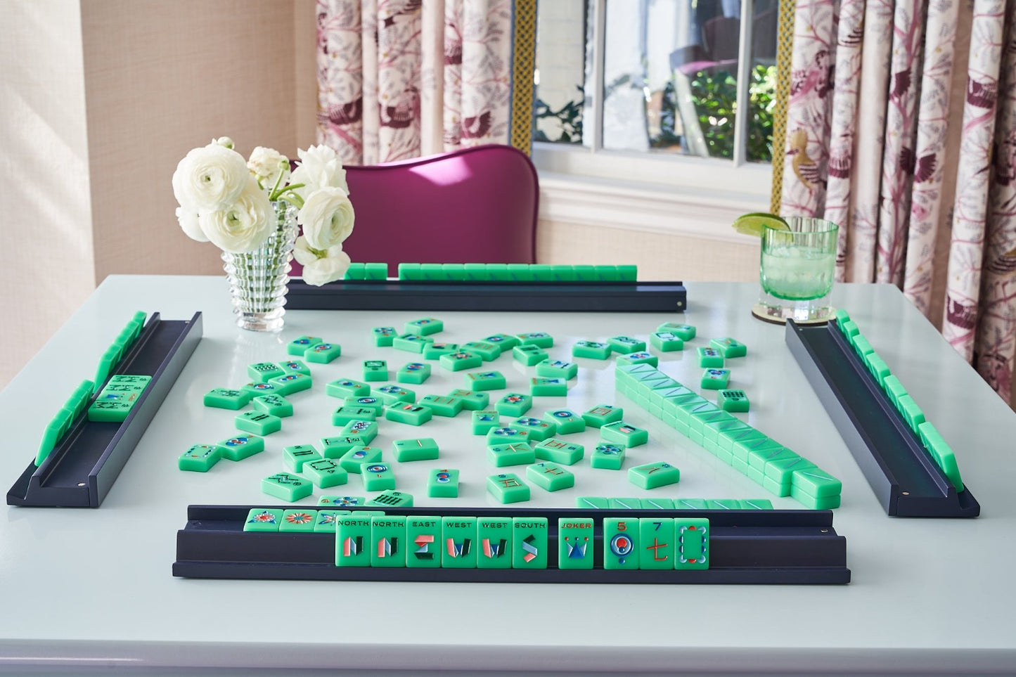 Lacquered Game Table