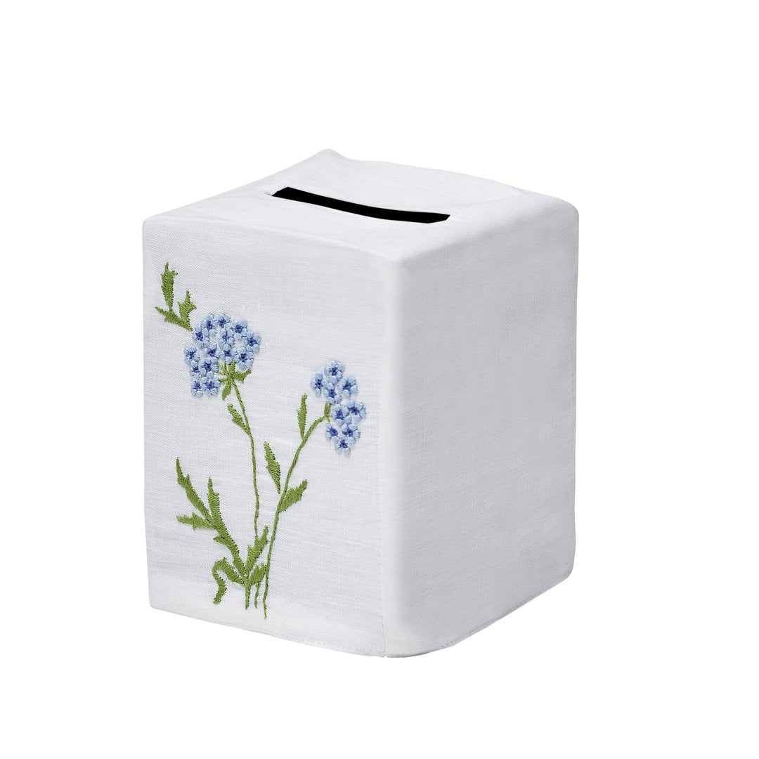 Embroidered Tissue Box Cover
