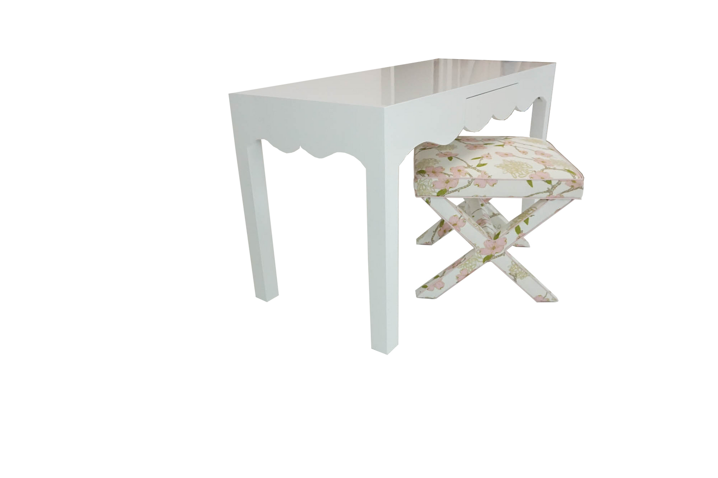 Custom Scallop Desk