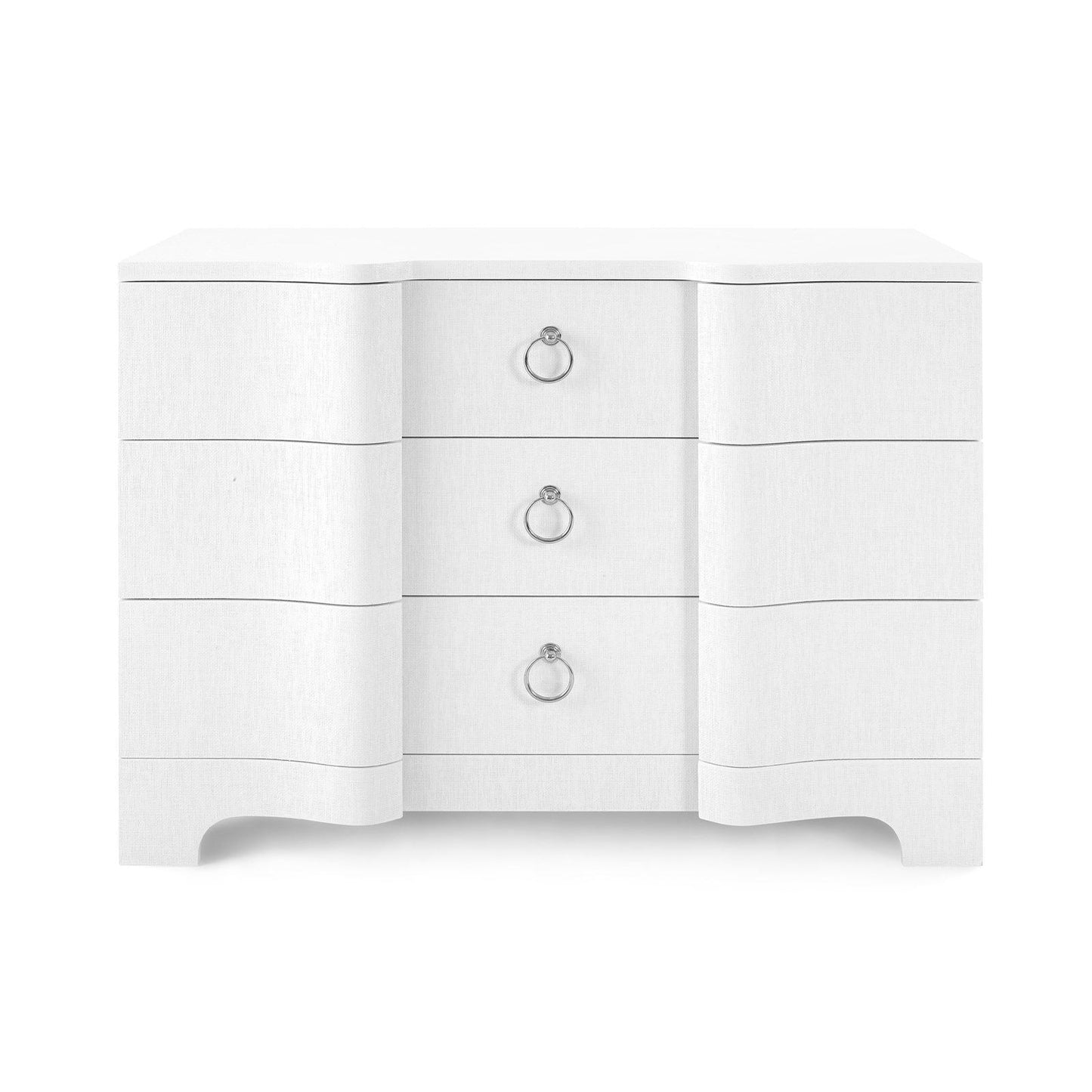 Bardot Large Dresser in Chiffon White