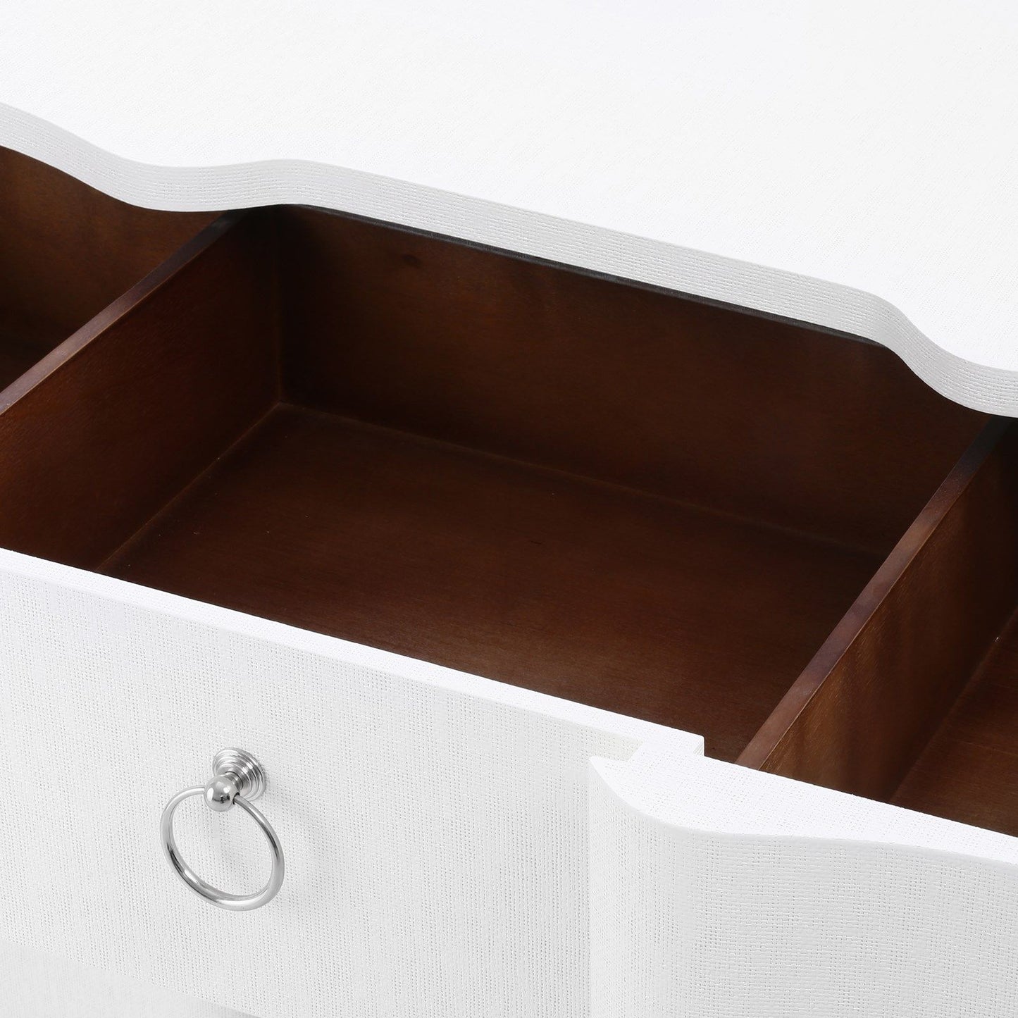 Bardot Large Dresser in Chiffon White
