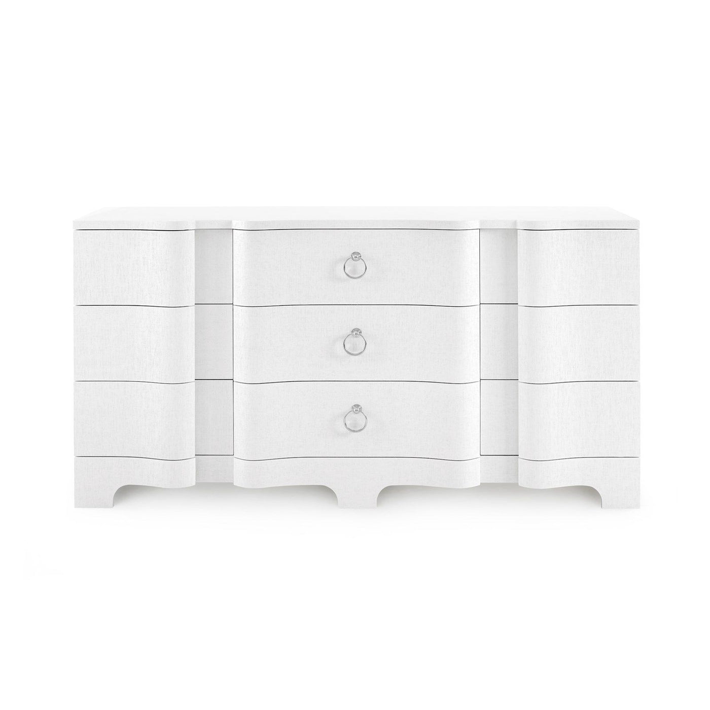 Bardot Extra Large Dresser in Chiffon White