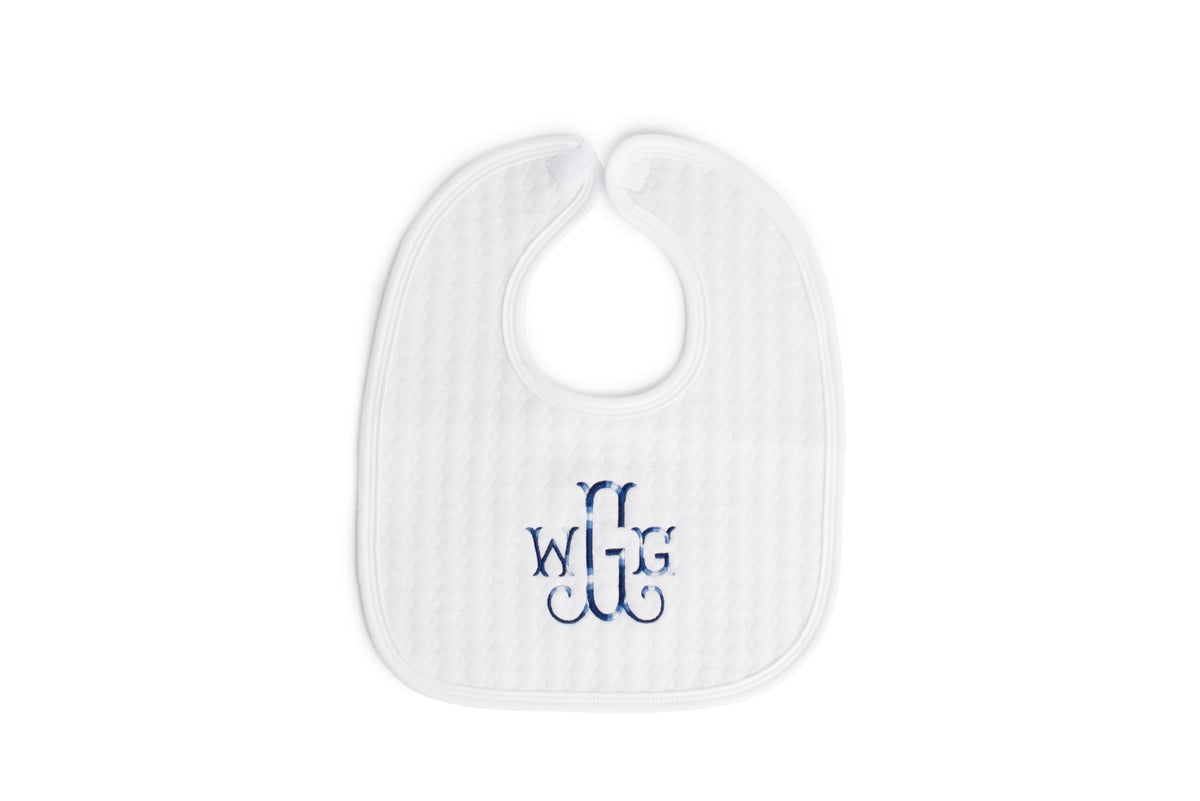 Diamond Embroidered Bib