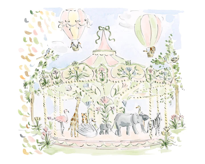 Merry Go Round Print