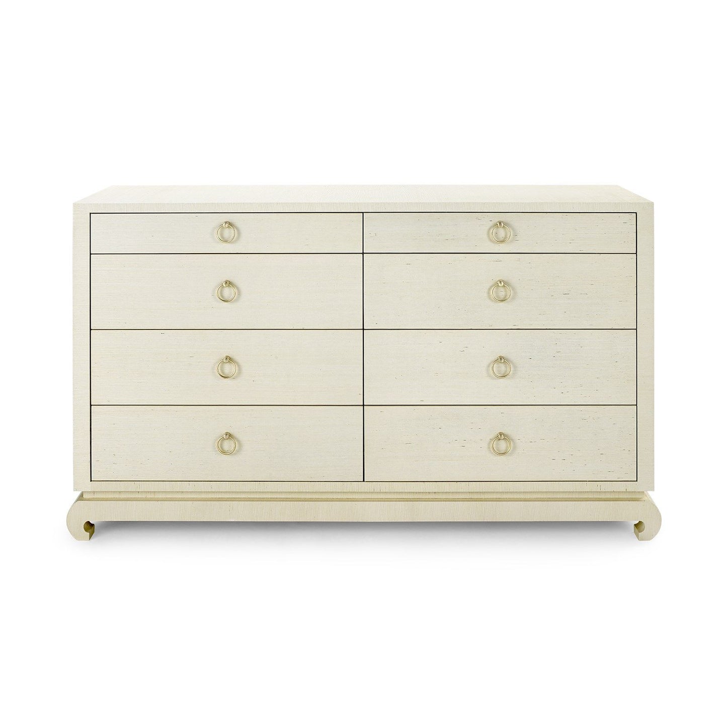 Ming Extra Large Dresser in Canvas Cream
