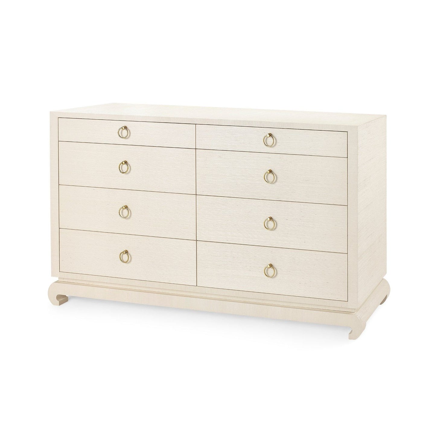 Ming Extra Large Dresser in Canvas Cream